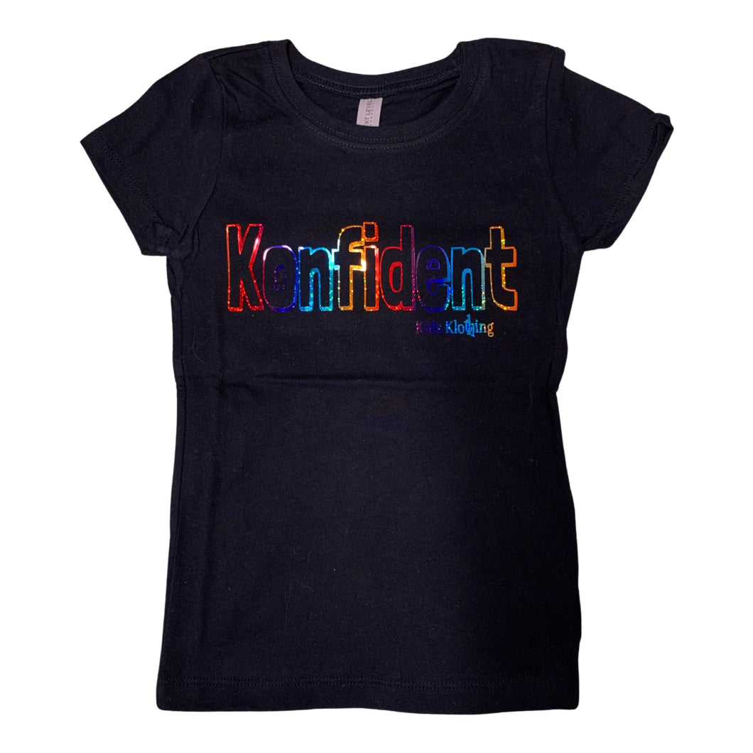 Black Rainbow Short Sleeve T Shirt